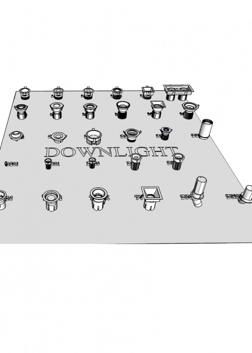 LA LIGHTING - Indoor Lighting Model  2024®.skp